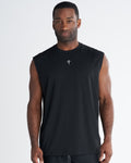 Core Raglan Cutoff - Black