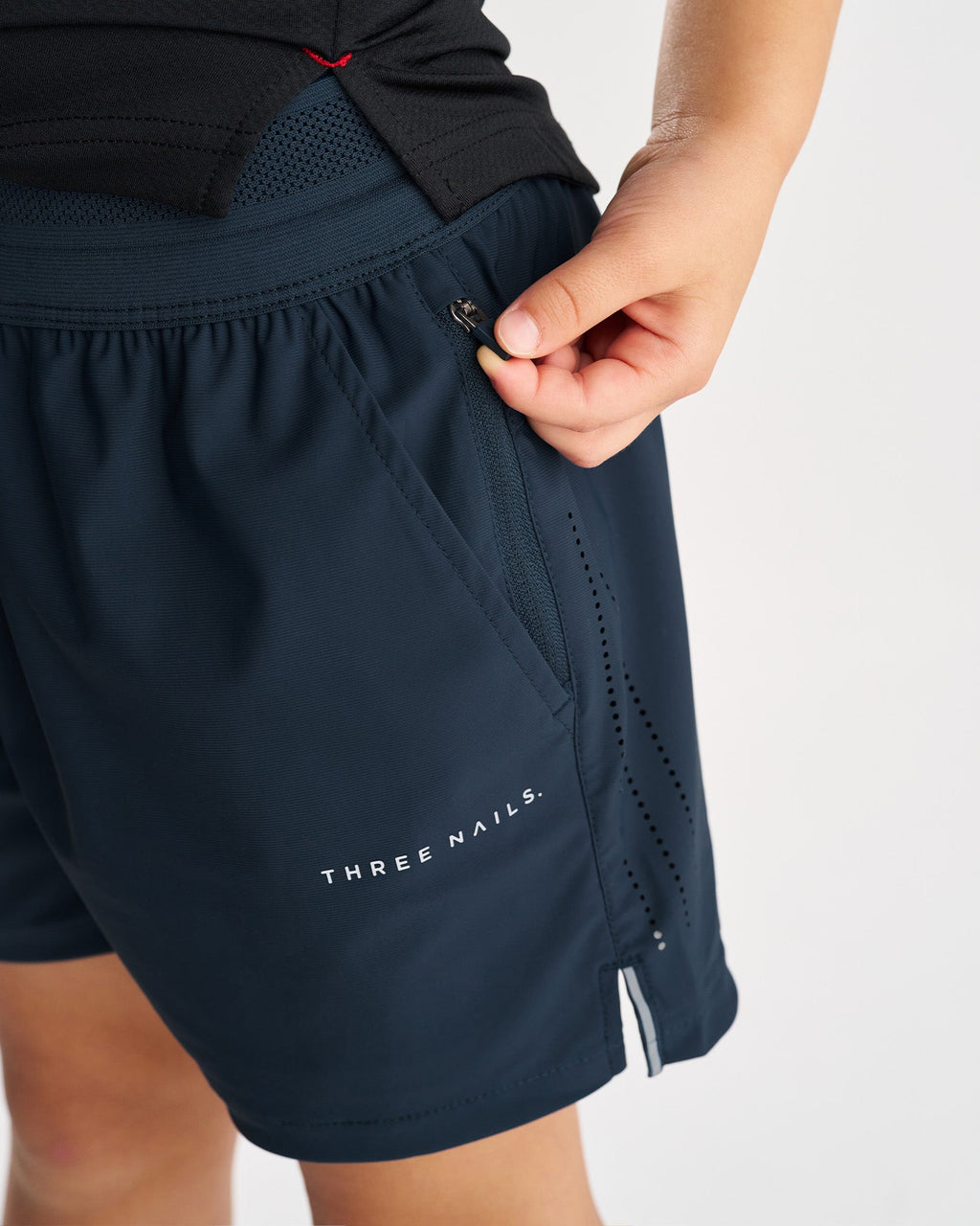 Youth Vapor-Lite™ Hybrid Short - Midnight Navy